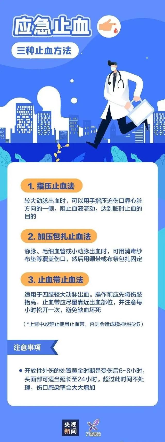 每日养生 | 这些每个人都该会的急救知识，你知道吗？