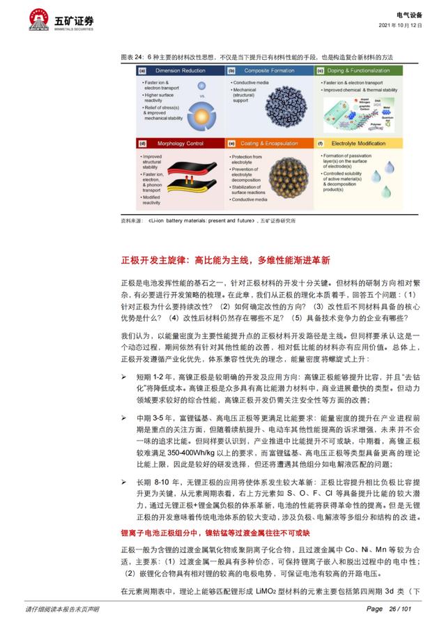 「深度报告」动力电池：从芯出发，回归技术本源、聚焦发展主线