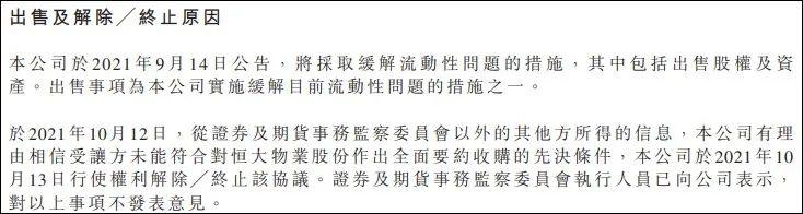 恒大0亿港元股份交易告吹 全网搜
