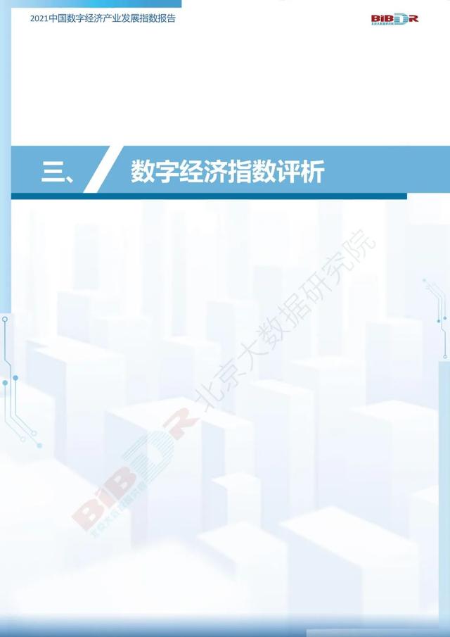 2021中国数字经济产业发展指数