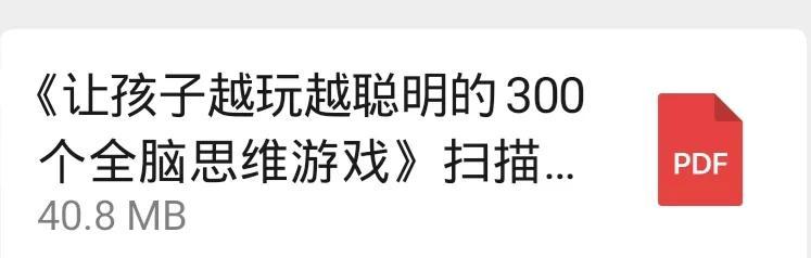 让孩子越玩越聪明的300个全脑思维游戏