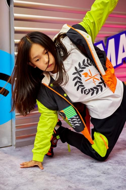 《艾伦秀》中以街舞惊艳世界的小蘑菇李梓琪轮滑尖的"顽乐"小时候的曹