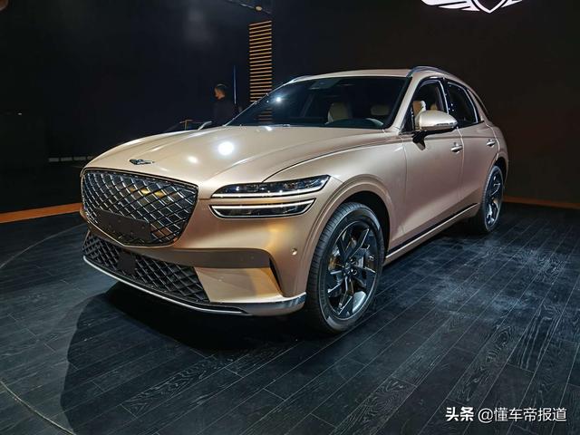 新车 | 捷尼赛思GV70纯电动版车型广州车展全球首发 续航可达600公里