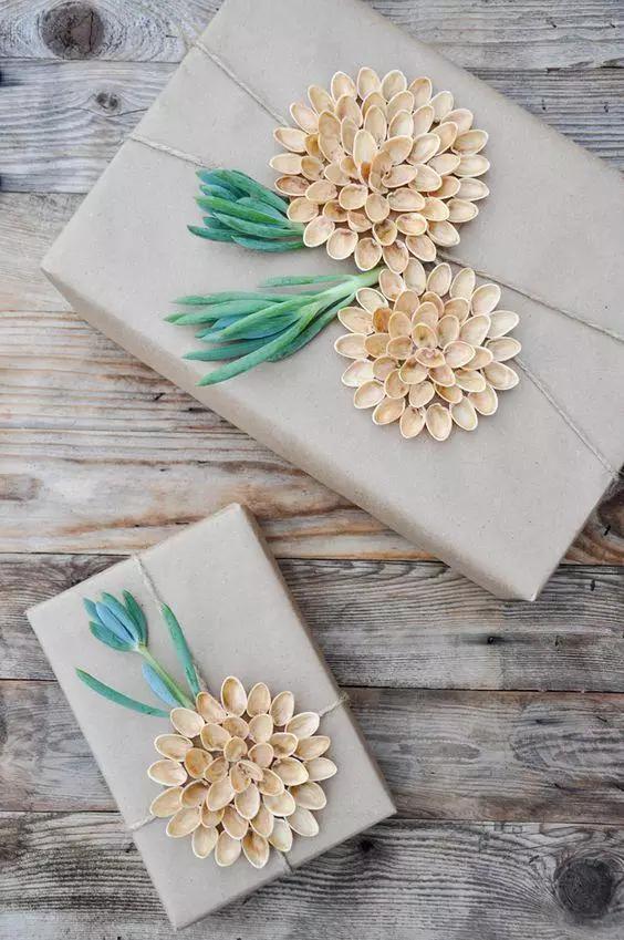 坚果创意手工作品圣诞节幼儿园手工制作简单