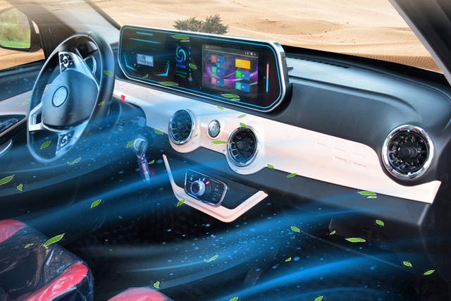 致富鸟新能源车，油电两用，续航不愁，外观时尚靓丽