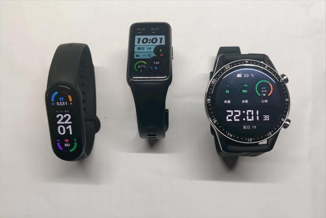 小米手环6、华为手环6以及华为GT2个人深度体验对比
