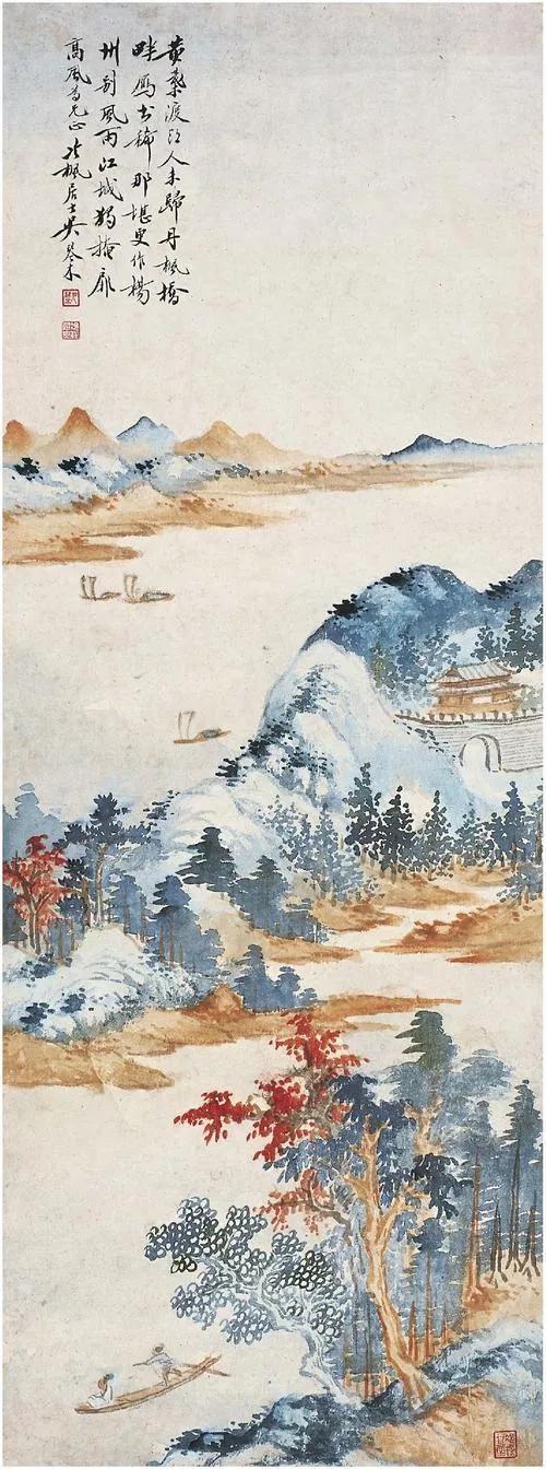 五琴木山水画赏析插图