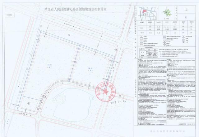 靖江城南园区2019年的规划图