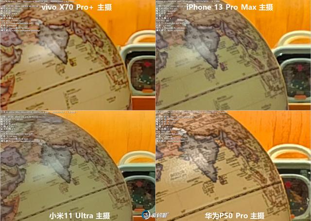 年度之战，iPhone 13 PM、X70 Pro+、华为P50P、小米11U拍照横评