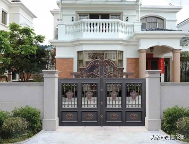 农村庭院大门,做成什么样子为好?