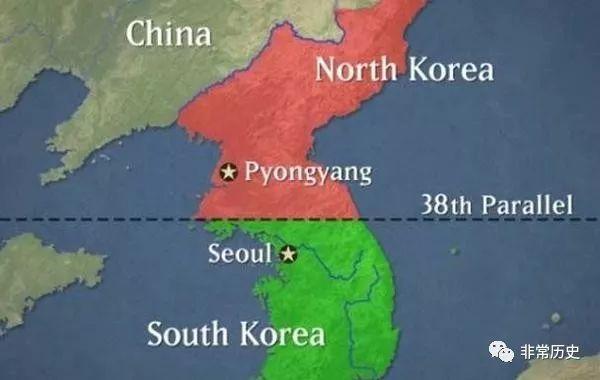三八线的由来,朝鲜三八线的由来