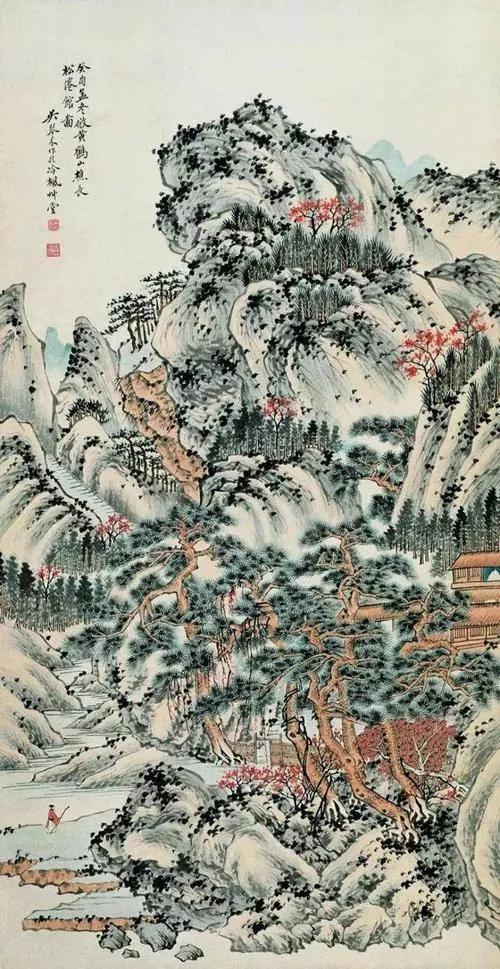 五琴木山水画赏析插图