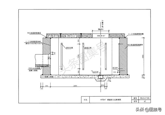 人孔井图集yd51782009通信管道人孔和手孔图集下载