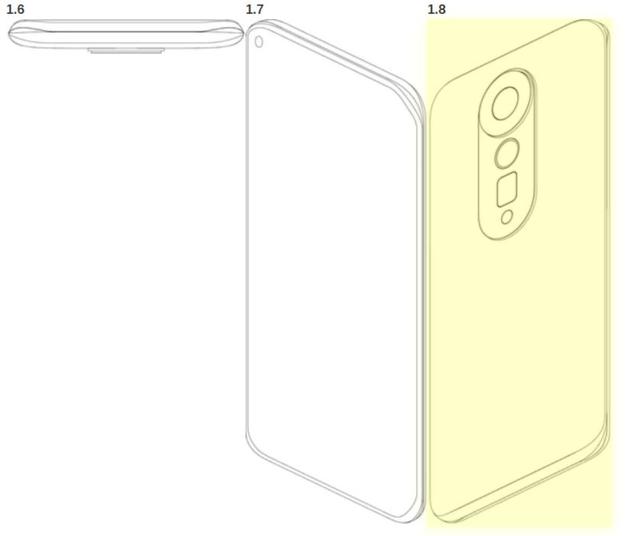 小米手新专利手机曝光：后置摄像头模组全居中