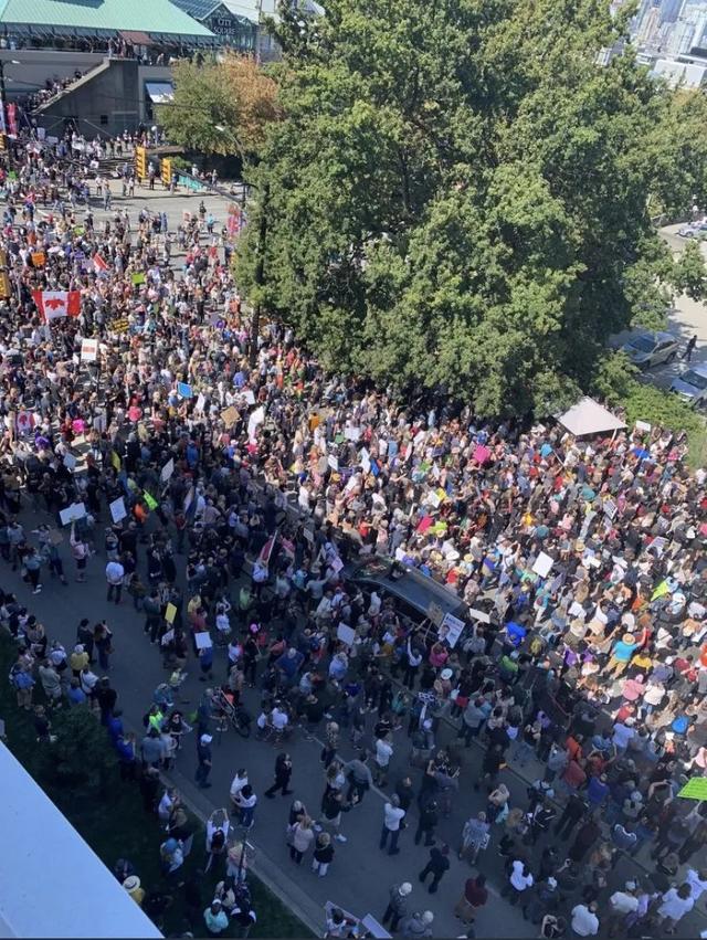 上万人游行示威，加拿大10省同时发生骚乱！背后组织者曝光