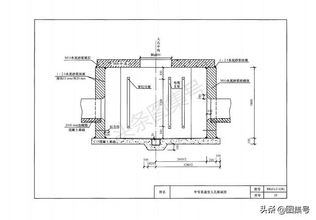 人孔井图集yd51782009通信管道人孔和手孔图集下载
