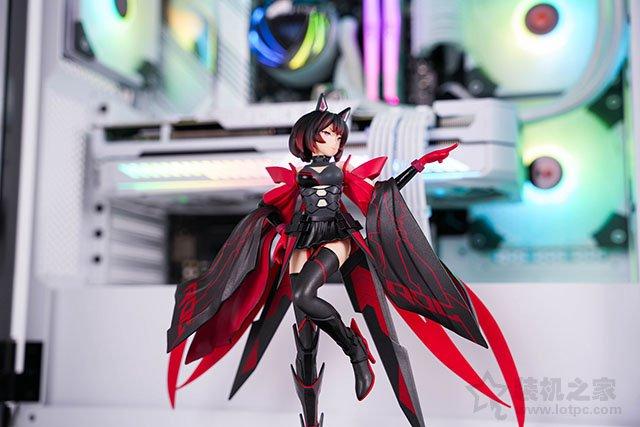 高顏值雪武戰姬純白主題，i7 11700K配RTX3070水冷主機方案