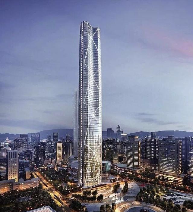 未来西部十大超级摩天楼—入围门槛超400米，镐蓉渝昆筑项目位列