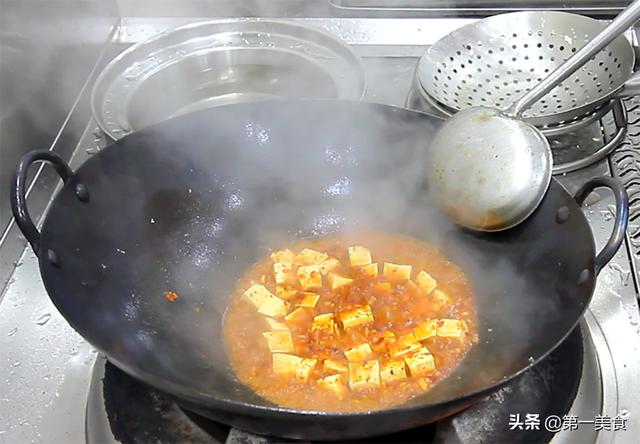 麻婆豆腐的做法