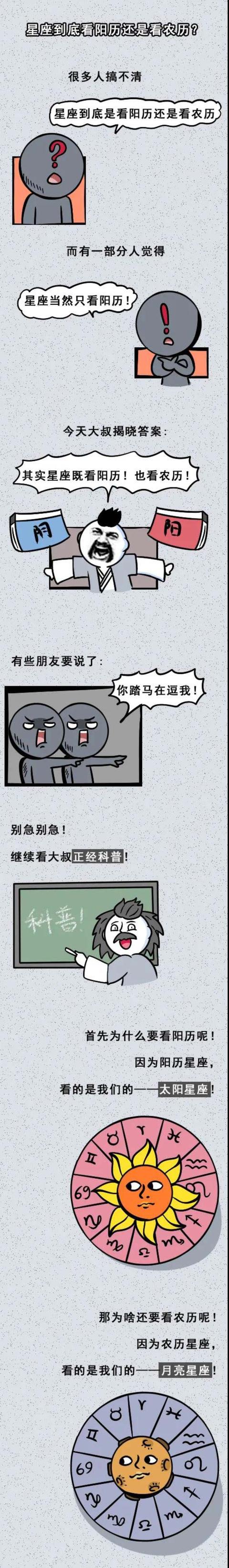 星座是算阳历还是阴历