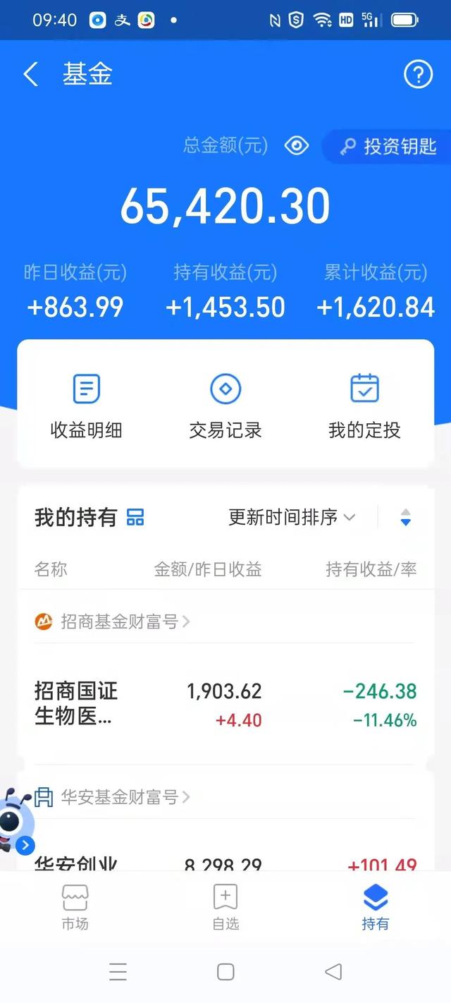 老婆的基金定投实录（十）