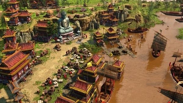 《帝国时代 3：终极版》与 2005 年原版画面对比：细节提升显著