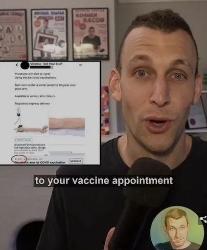 澳洲人为不打疫苗，竟买假肢安手上？售价$1500！自己不用挨针？
