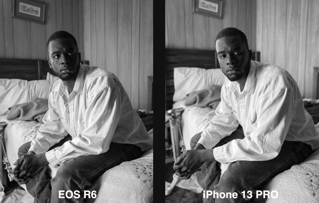 iPhone13 Pro对决3万元佳能EOS R6，区别有多大，你能发现吗？