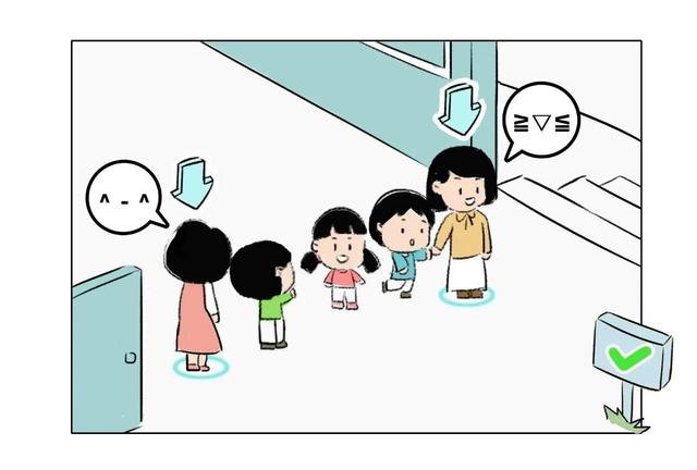 幼儿教师的一日活动站位（漫画版）