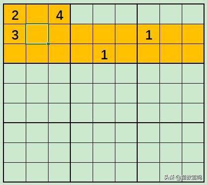 九宫格数独技巧口诀