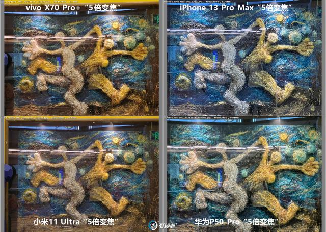 年度之战，iPhone 13 PM、X70 Pro+、华为P50P、小米11U拍照横评