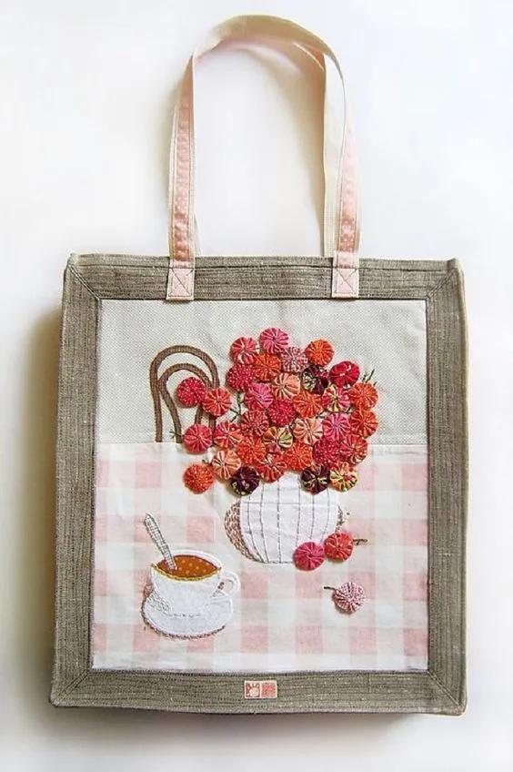 拼布手工制作(旧布拼花图样)