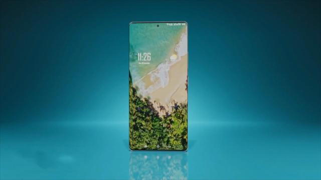 华为P60Pro渲染图：双环三镜头+1寸副屏，3纳米麒麟9010最诱人