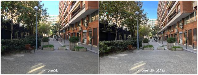 iPhoneSE和iPhone13ProMax拍照对比：都是1200万像素差距有多大