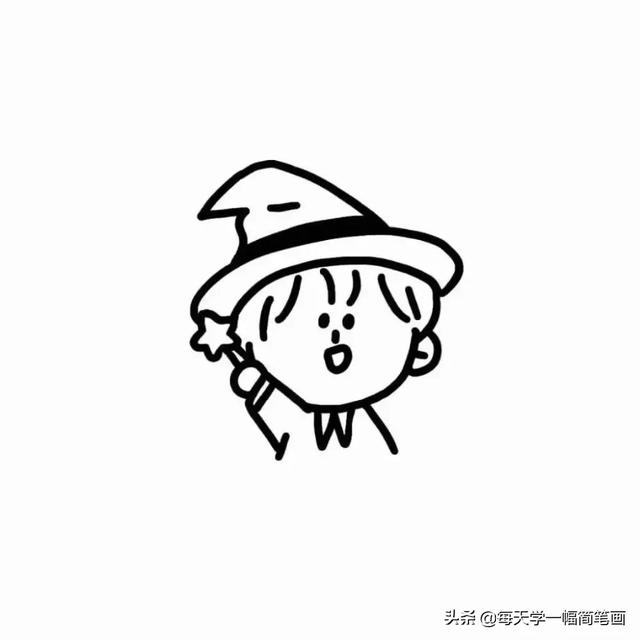 风的简笔画