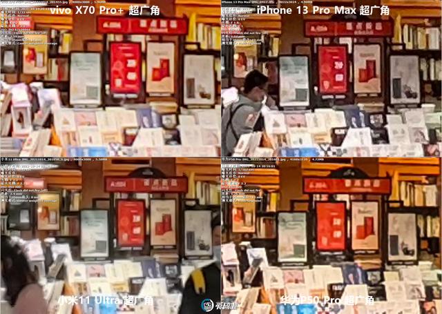 年度之战，iPhone 13 PM、X70 Pro+、华为P50P、小米11U拍照横评