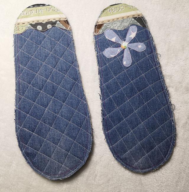 手工布拖鞋教程(手工棉布拖鞋教程)