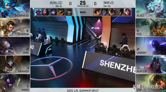 LOL：V5十五连败不是没有原因？天胡开局中期迷失被LGD翻盘