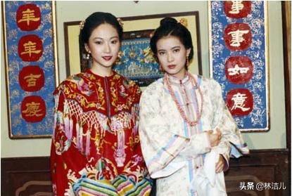 这三位冷门的台湾省古装美女，明显比李若彤、王灏儿更漂亮，现在已经被人遗忘了。
(图15)