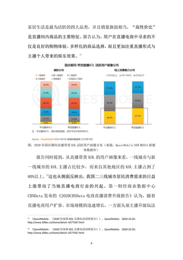 2021直播电商行业研究报告