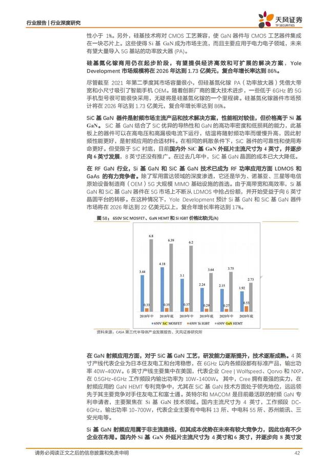 第三代半导体：新能源汽车+AIOT+5G撬动蓝海市场，碳中和引领发展