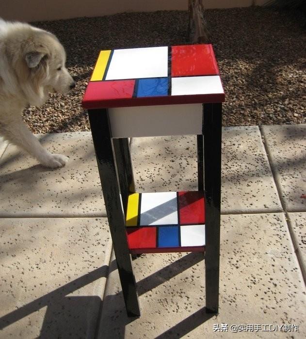 蒙德里安风格手工(蒙德里安格子手工)