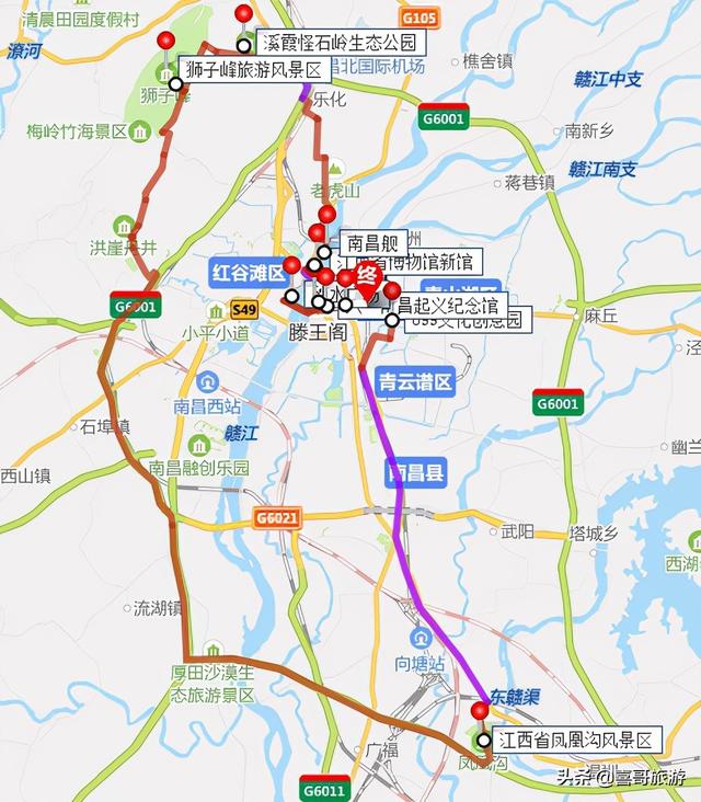 南昌旅游攻略必去景点推荐(南昌市一日游必去景点推荐)
