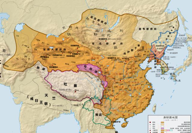 节度使是什么官:唐朝为何设立节度使，他们究竟掌握多少兵力看完这组数据就明白