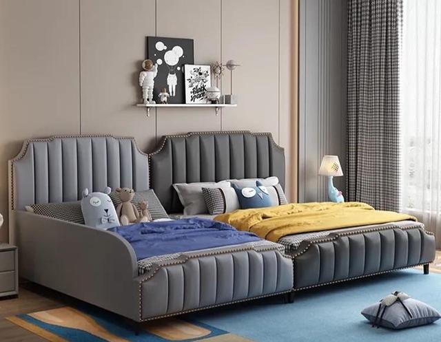 新式“亲子床”一出，双人床过时了，整洁美观省空间，太机智了