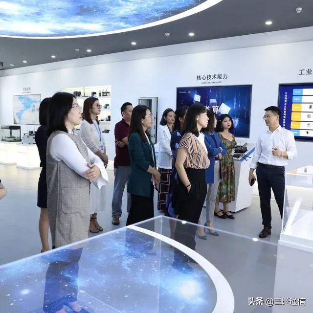 共筑智慧生态圈：广东高科技产业商会领导莅临三旺通信交流考察