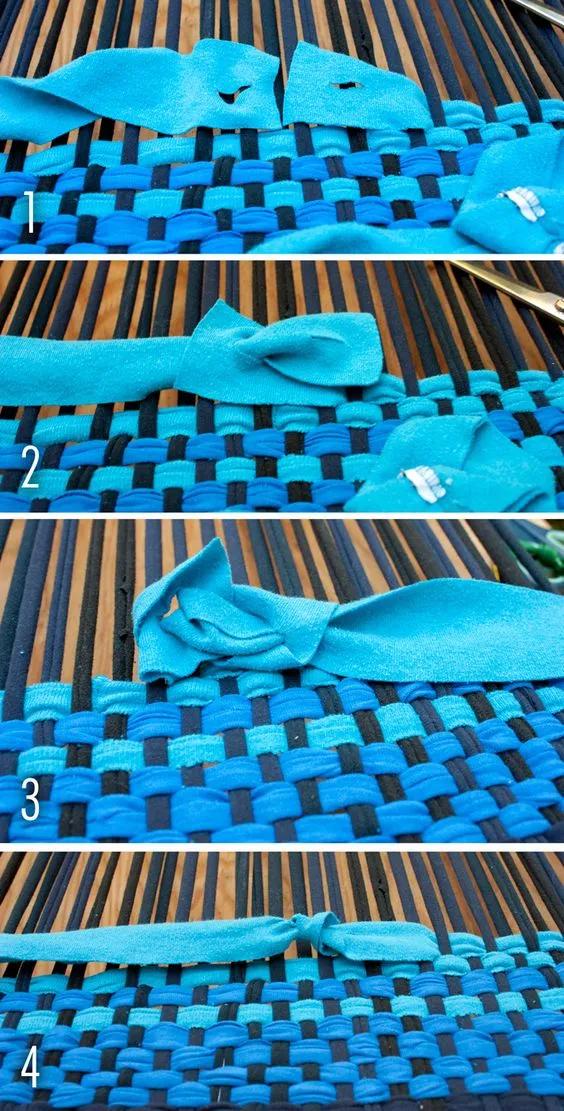 旧衣服改垫子(旧t恤改造成时尚新衣)