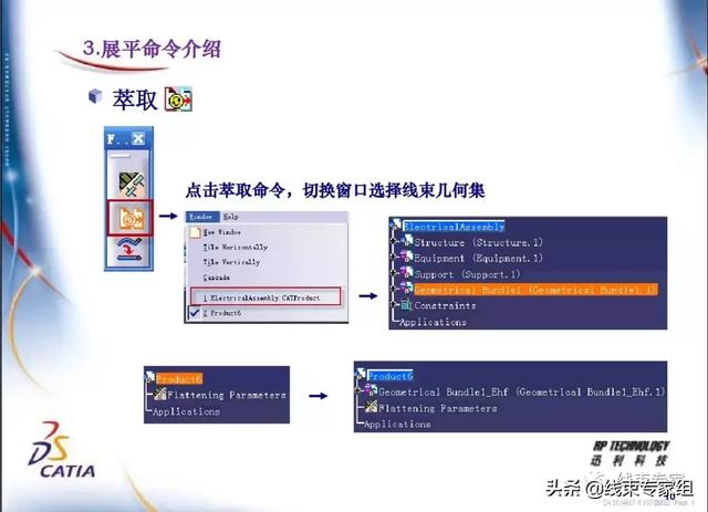 工程图展平为何显示两条线