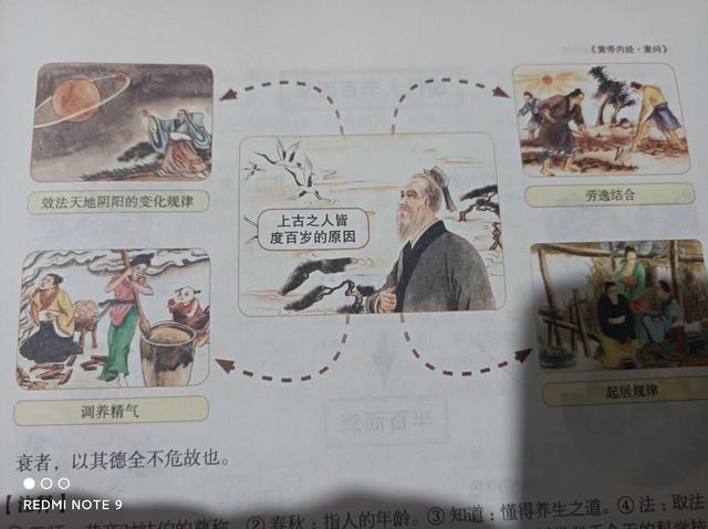 上古天真论篇：长寿者养生秘诀