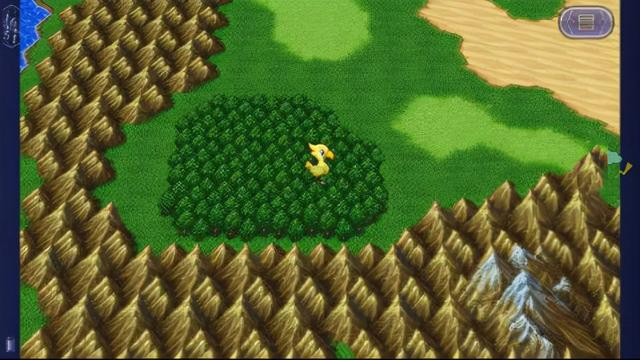 6,进入小地图后,主角决定留下陆行鸟波可,自己前往看个究竟.